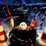Lock, Stock, and Barrell Collecting Santa Nightmare Before Christmas Wallpaper