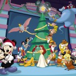Christmas Decorating with Mickey Mouse Christmas Wallpaper
