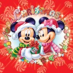 Mickey and Minnie Christmas Wallpaper