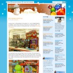 Christmas Snowmen and Ornaments Wordpress Theme