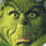 The Grinch Face Christmas Wallpaper