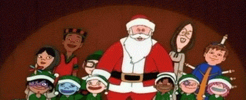 Recess: "Yes, Mikey, Santa Does Shave"